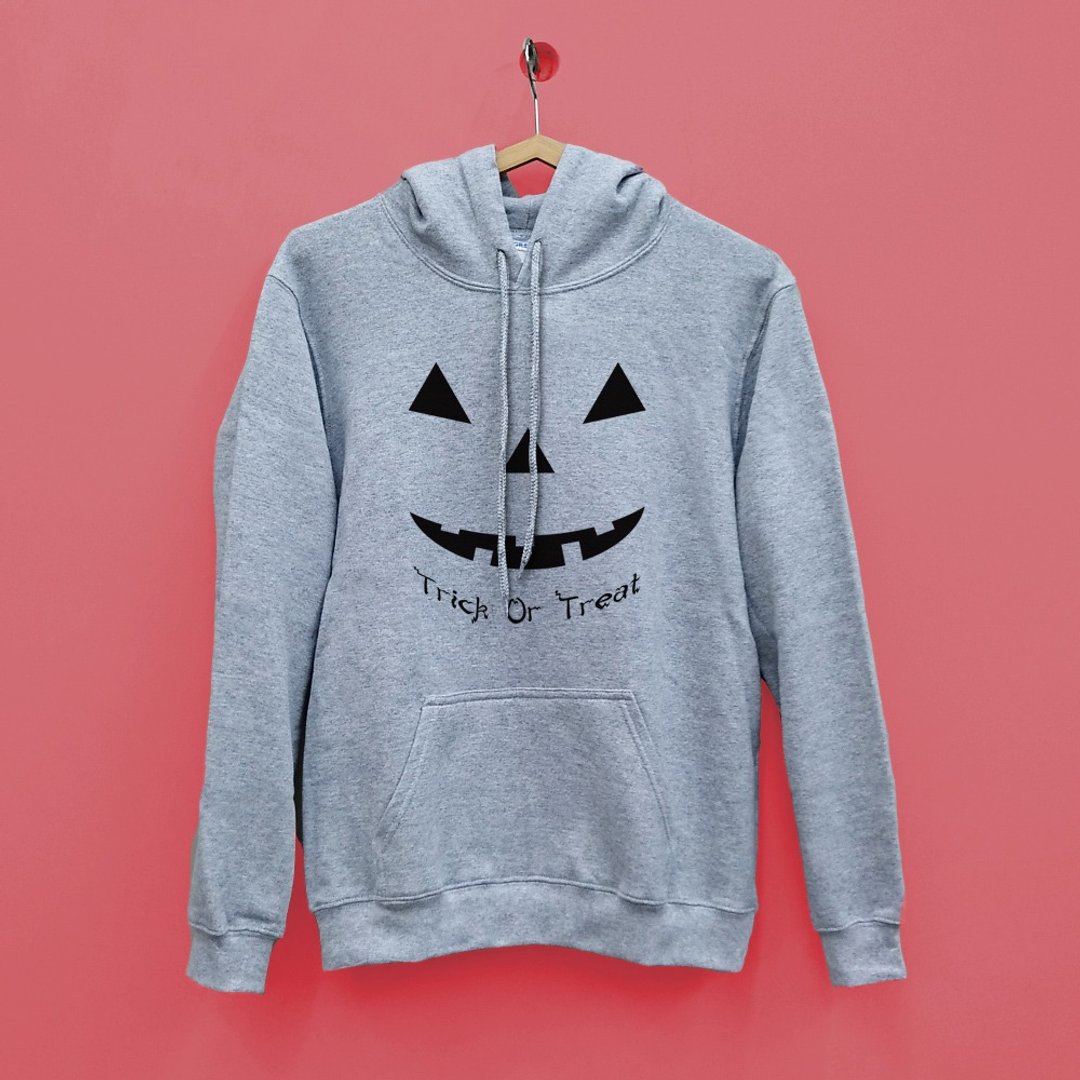 万圣节 Trick or Treat 美国GILDAN棉柔质感 连帽T恤 - 中性连帽卫衣/T 恤 - 棉 