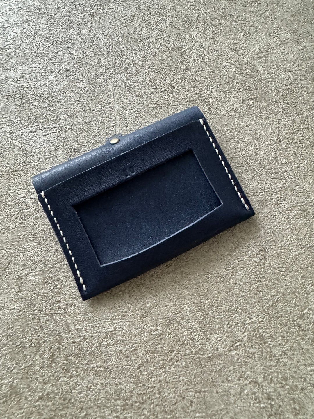【福利品】蓝色 横式证件套 附同色挂绳 证件套 识别证 卡夹 票夹 - 证件套/卡套 - 真皮 蓝色