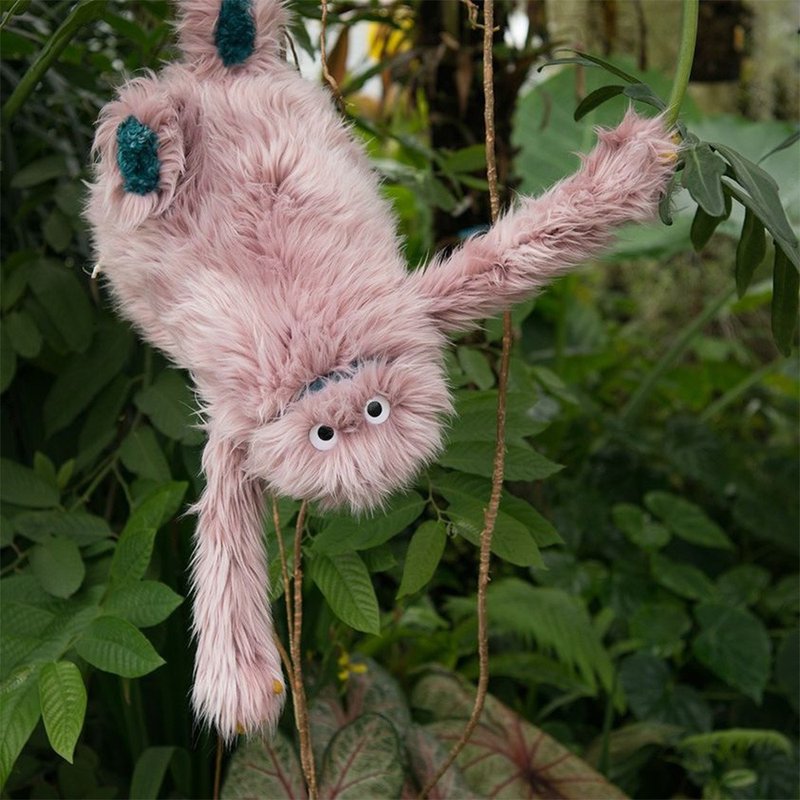 法国 Moulin Roty Bazar 布布毛怪 55cm - 玩具/玩偶 - 其他材质 绿色