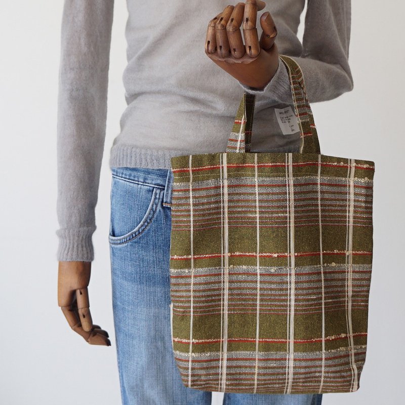 Ba-ba 手工托特包 No.A4BM1 - 手提包/手提袋 - 其他材质 绿色