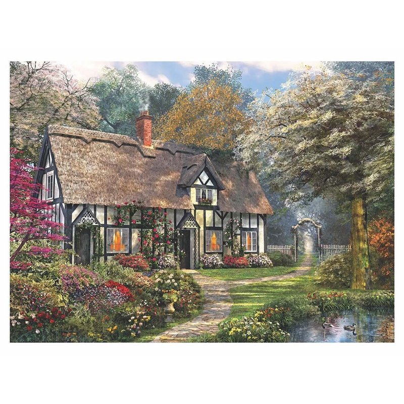 梦幻花园_拼图_1000片 - 拼图 - 纸 