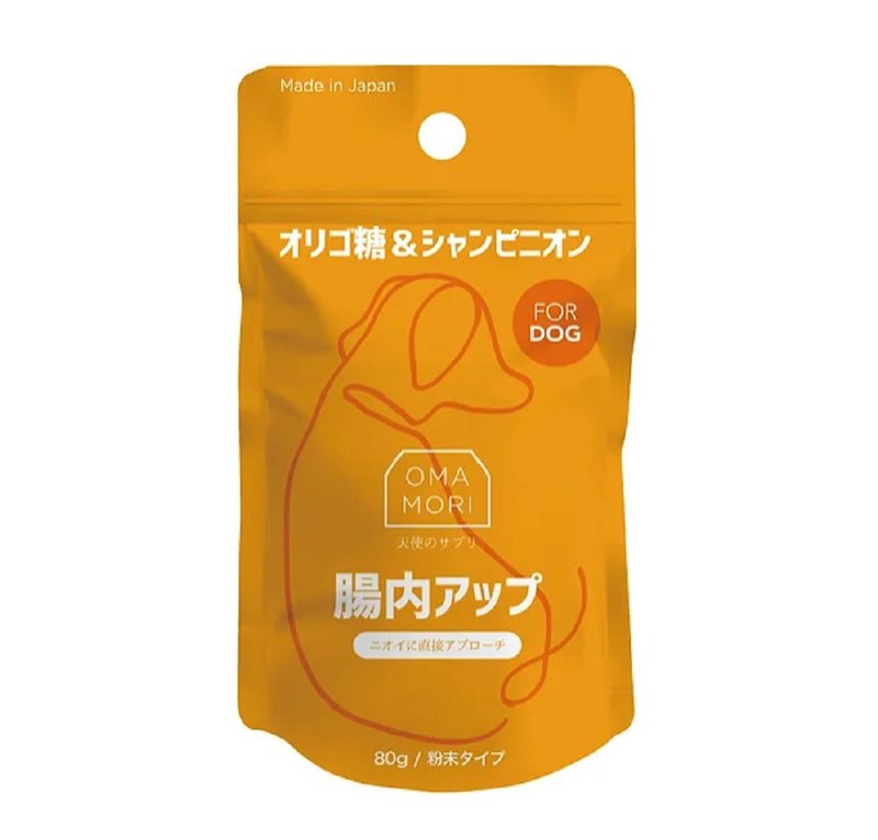 日本宠物保健品 | Omamori 肠道健康无添加保健素 【FOR DOG】80g - 其他 - 浓缩/萃取物 多色