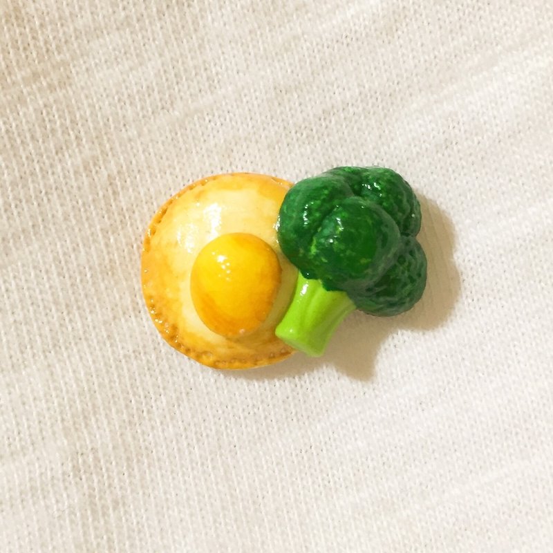不挑食系列蔬菜耳环  (可改耳夹式)  ((满600随机送神秘小礼物)) - 耳环/耳夹 - 粘土 多色