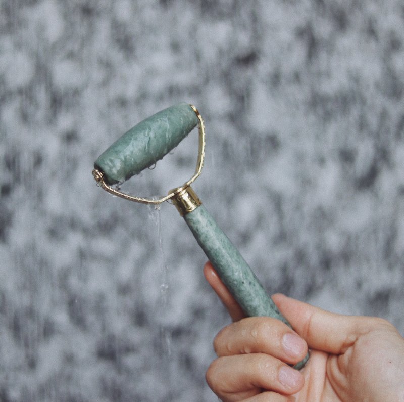 Facial Roller - 其他 - 石头 绿色