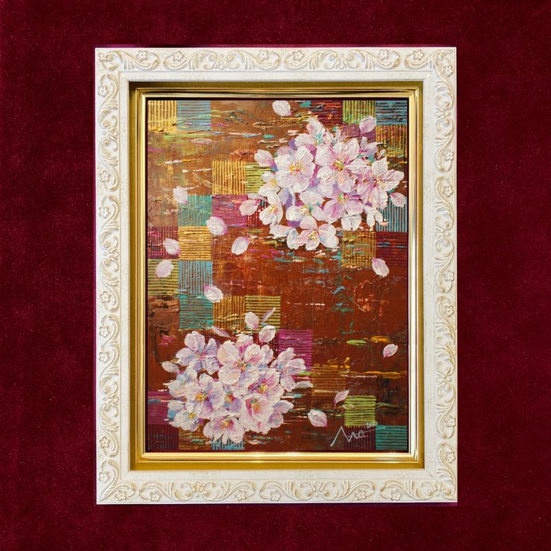 不再販售 / 櫻花 / 櫻花禮物 / 限量收藏 / 日本藝術 / 日本畫家 - 海报/装饰画/版画 - 压克力 金色