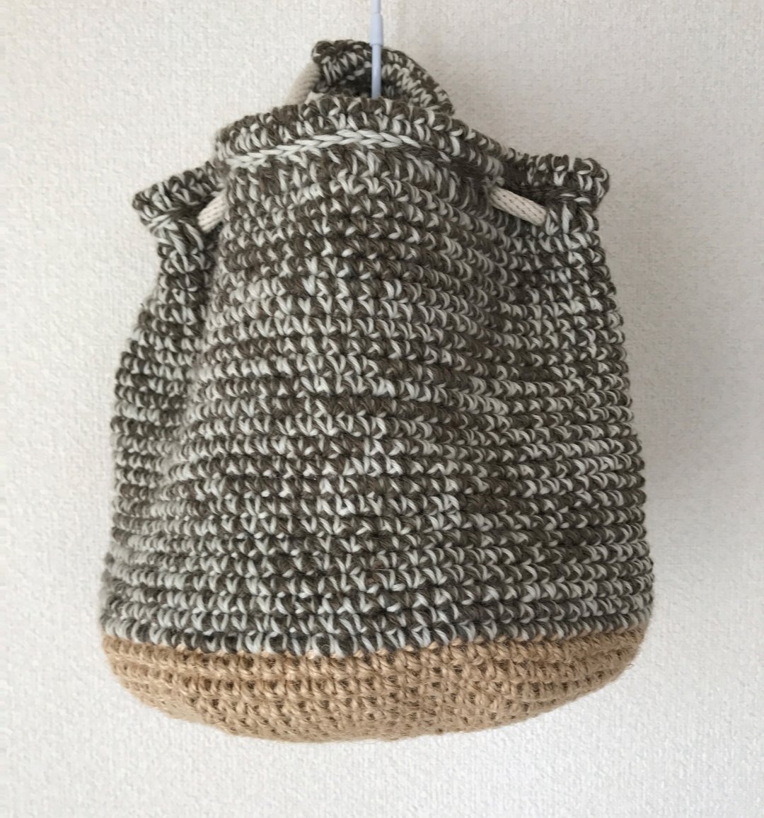 yuoworks / handbag / mocha brown / wool - 其他 - 其他材质 咖啡色