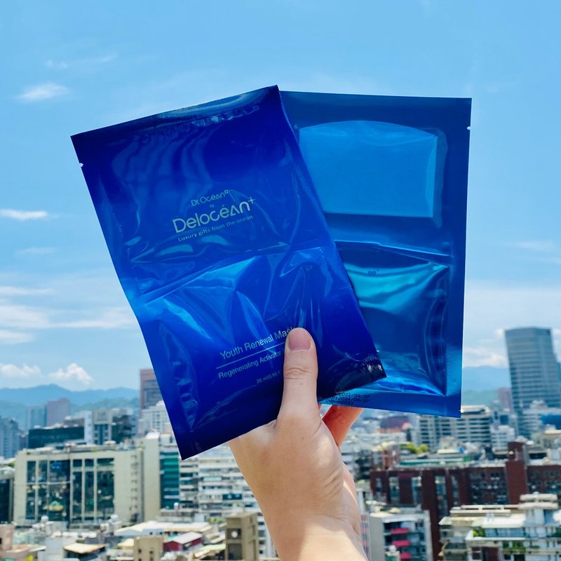 逆时超导修复面膜5pcs【抗老神队友】 - 面膜/冻膜 - 其他材质 蓝色