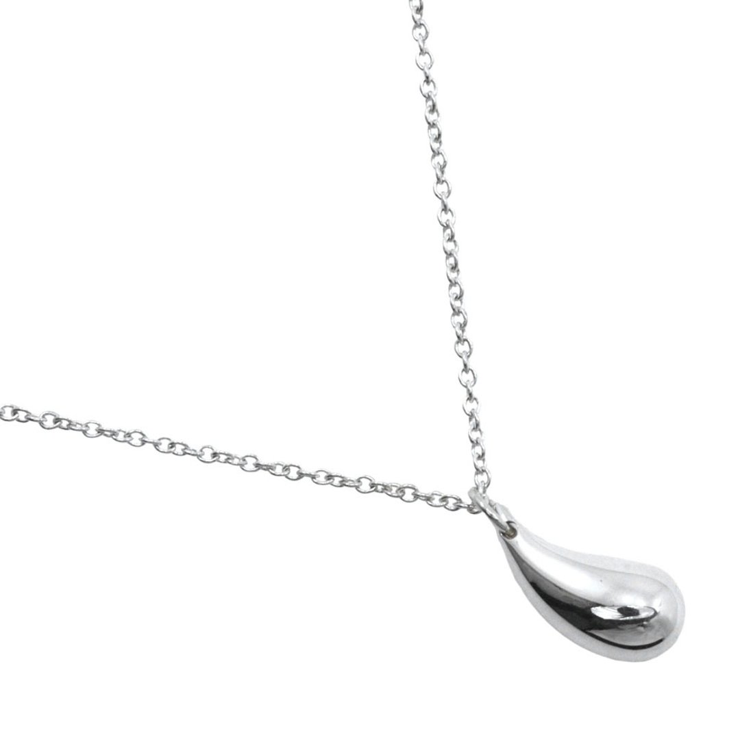 【日本直送】Tiffany & Co. 经典泪滴项链 925银 艾尔莎·佩雷蒂 贵重古董饰品【二手】 - 项链 - 银 银色