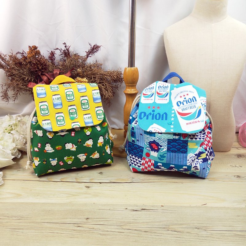富士山啤酒背包(付防脱落夹)现货1个 - 背包/袋子 - 棉．麻 