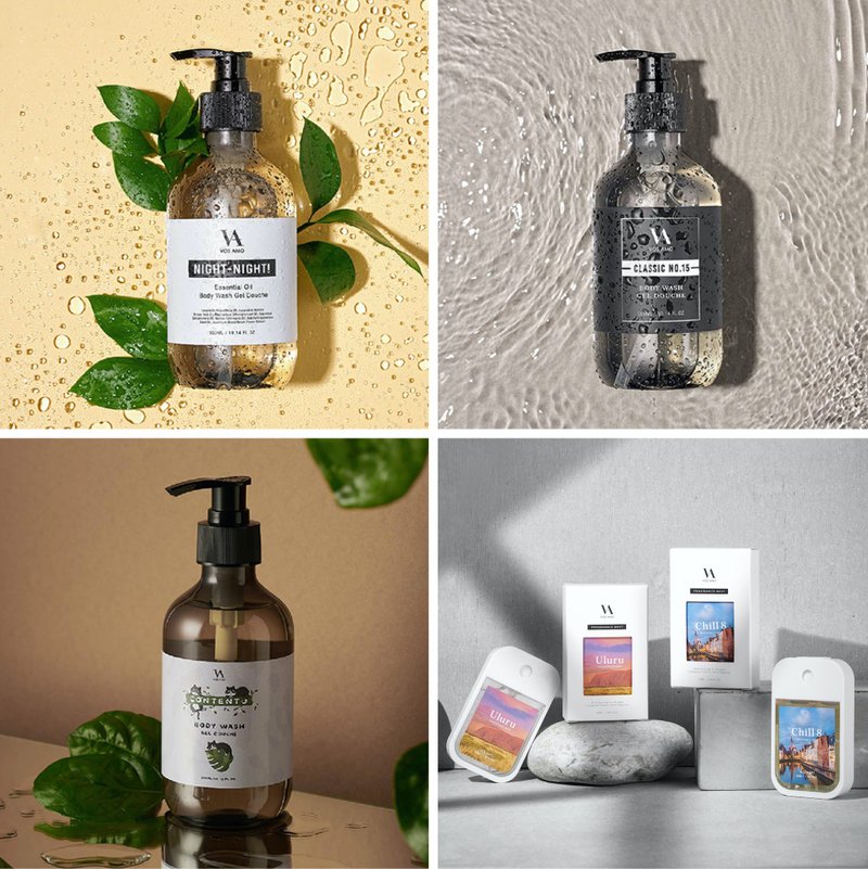 300ML沐浴露+香氛喷雾团购限量包邮组 - 沐浴用品 - 其他材质 