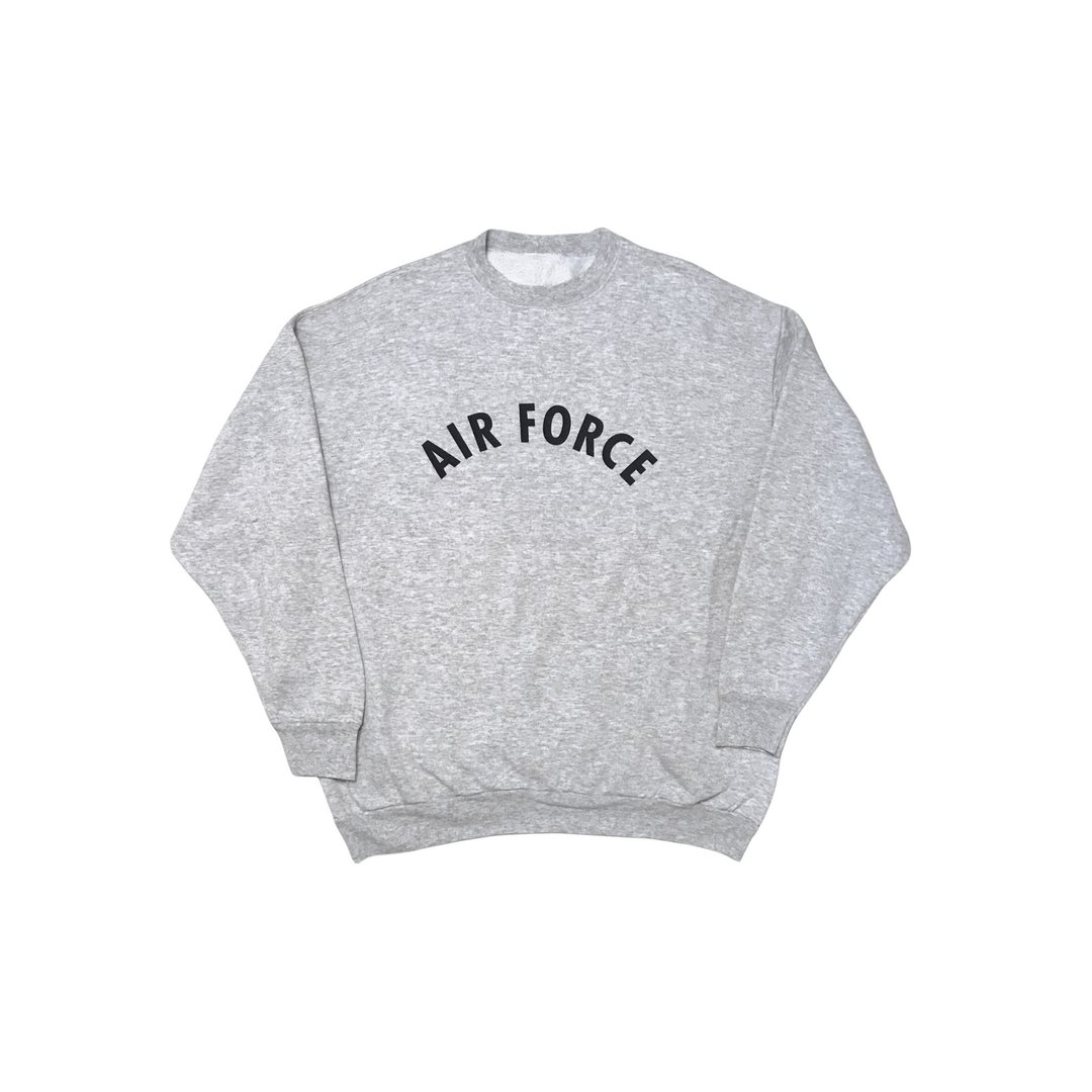 美军公发AIR FORCE训练运动服 XL - 中性连帽卫衣/T 恤 - 其他人造纤维 灰色