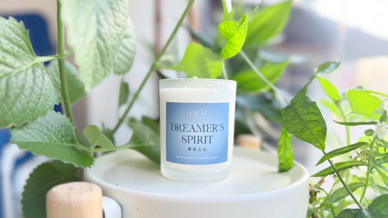 【 Light Candle 】Dreamers Spirit 梦者之心 | 天然大豆蜡精油 - 蜡烛/烛台 - 蜡 透明