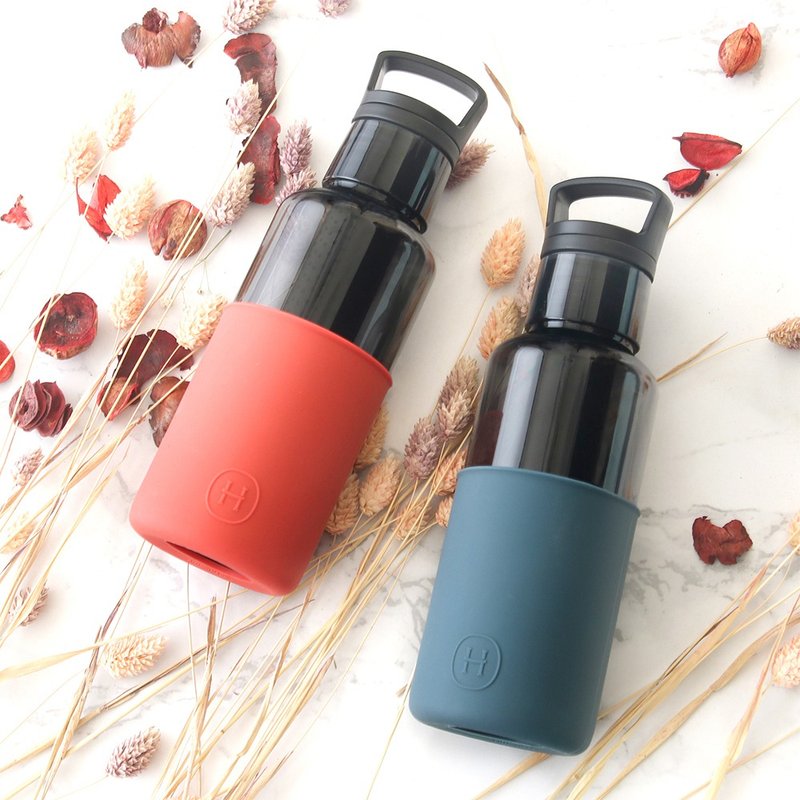 【新色双瓶组合】轻靓水瓶 | 帝国红-亚得里亚海-碳黑瓶 590ml - 水瓶/水壶 - 其他材质 黑色