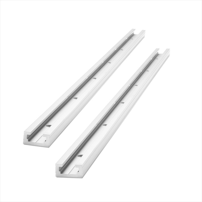 T型轨道 标准规格 2入 台湾制 多尺寸 木工 铝轨 桌锯 滑轨 滑槽 - 其他 - 其他金属 银色