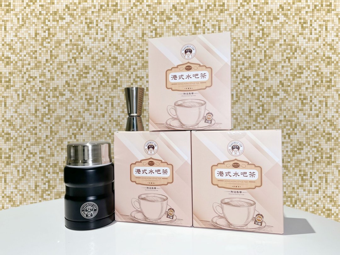 茶良茸-港式水吧茶茶胆 (经典口味) - 海外版套装 - 茶 - 其他材质 咖啡色