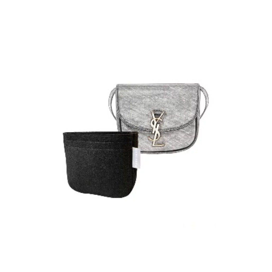 【香港制造韩国绒布】手制内袋 Bag Organiser YSL Kaia Small - 化妆包/杂物包 - 其他材质 多色
