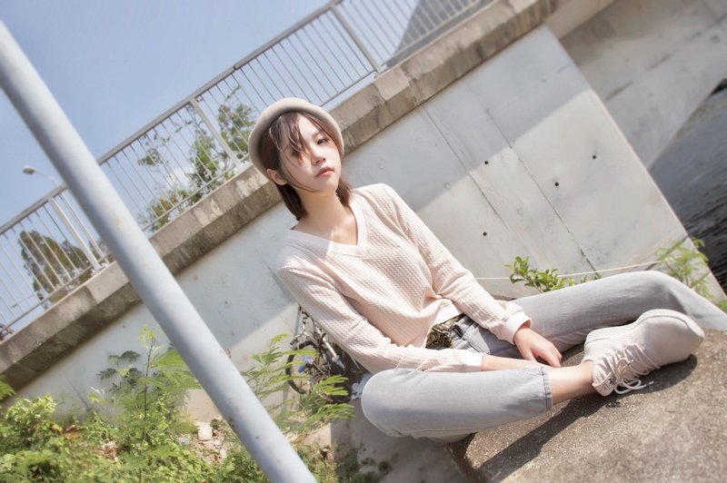 清货大优惠-Rosa Champagne 针织上衣 - 女装上衣 - 聚酯纤维 粉红色