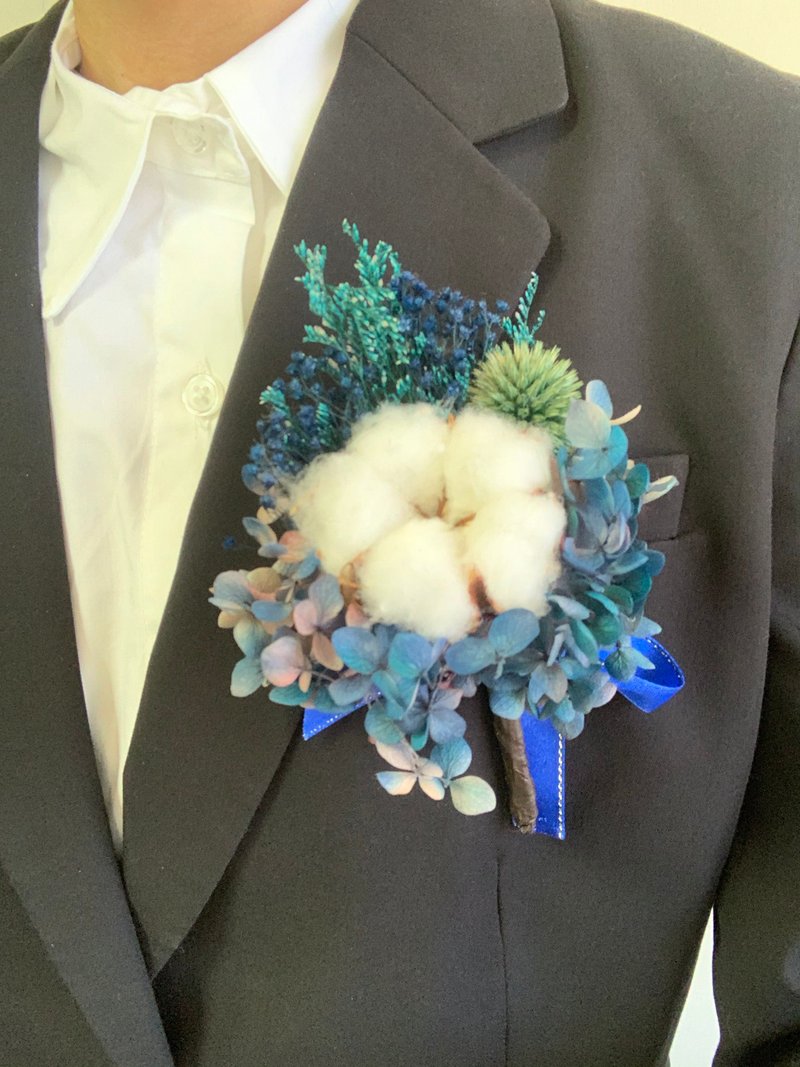 新郎 伴郎 干燥花胸花 - 胸花/手腕花 - 植物．花 