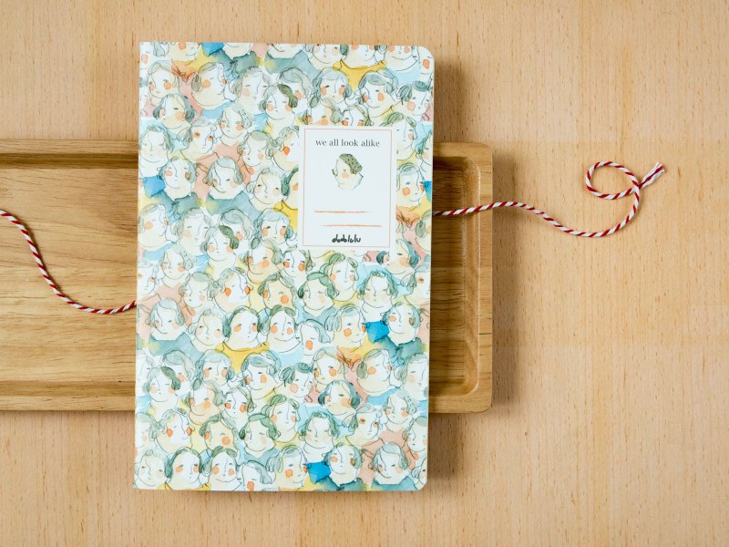 我们都很像 | 笔记本 记事本 手帐 | 车线 横线本子 | dodolulu - 笔记本/手帐 - 纸 多色