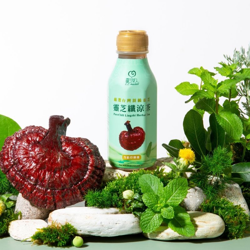 灵芝纤凉茶 Purechill Lingzhi Herbal Tea - 健康/养生 - 塑料 绿色