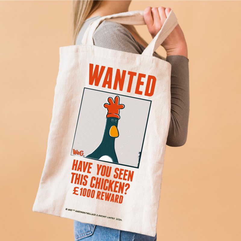 【酷狗宝贝】寻鹅启事帆布侧背袋 - 侧背包/斜挎包 - 其他金属 