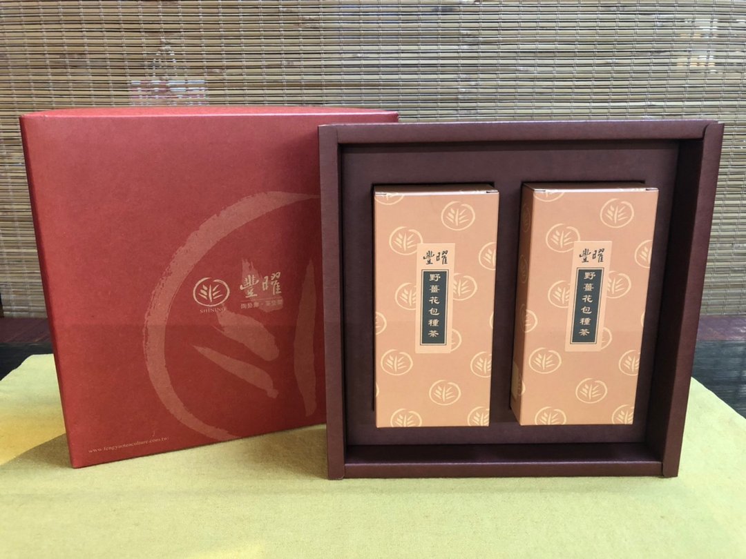 丰曜茶叶礼盒(野姜花包种茶) - 茶 - 浓缩/萃取物 红色
