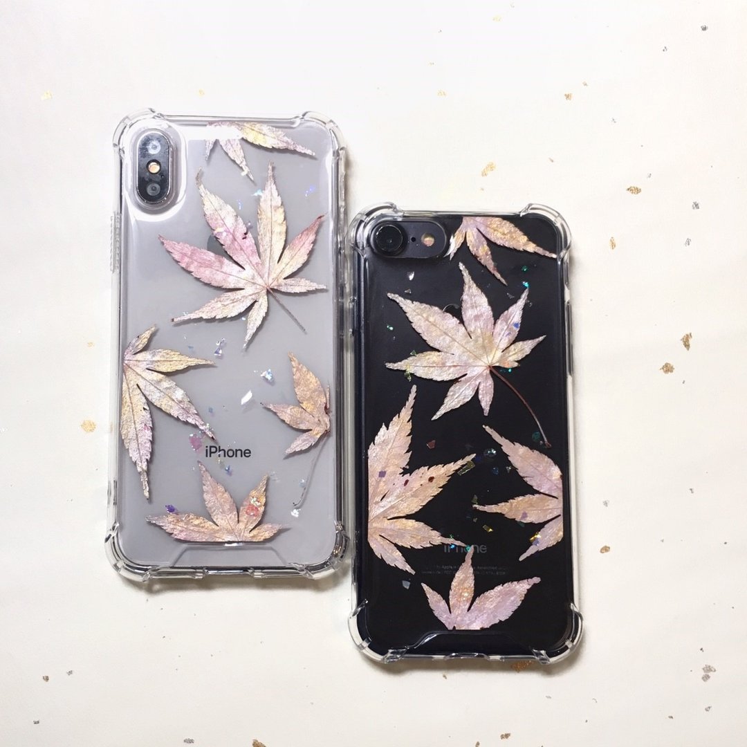 福利品   三星NOTE10+ 圣诞枫林 押花手机壳 - 手机壳/手机套 - 植物．花 银色