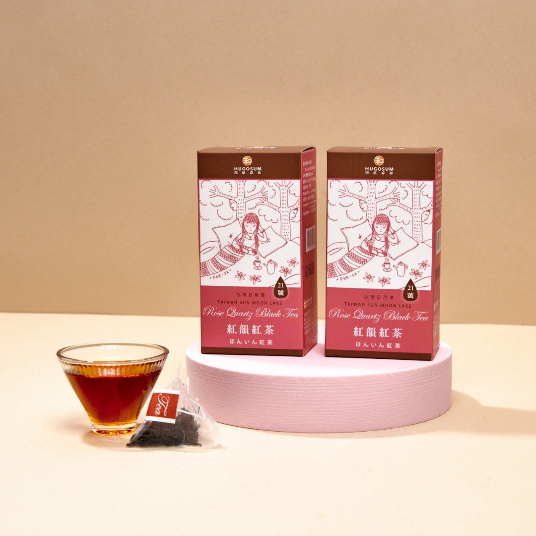 【立体茶包】红茶故事集-台茶21号红韵红茶芯芽茶包6入/盒 - 茶 - 纸 红色