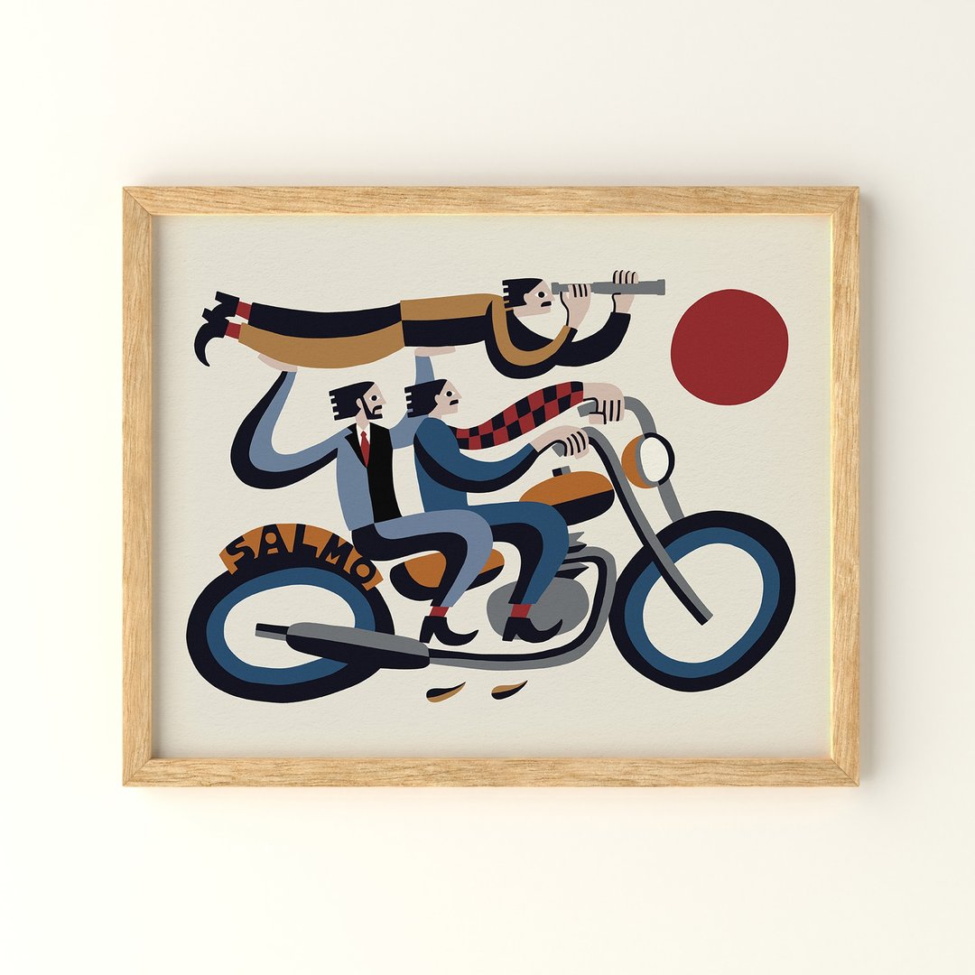 Road Movie 公路电影 - 印刷画/海报 - 海报/装饰画/版画 - 纸 多色
