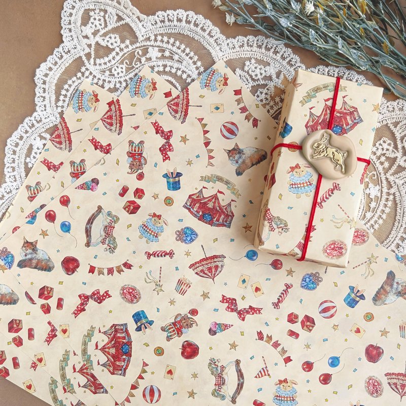 【新款上市】设计款包装纸 玩具箱 (Coffre à jouets) - 其他 - 纸 