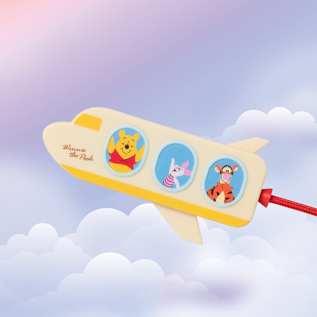 小熊维尼系列飞机造型USB集线器 - 数码小物 - 其他材质 黄色