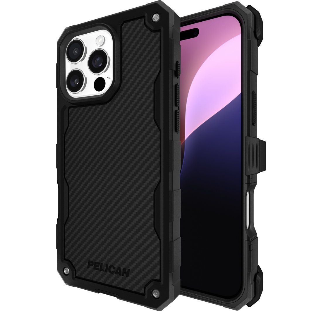Pelican - Shield Carbon手机壳MagSafe适用iPhone 16 Pro Max - 手机壳/手机套 - 塑料 黑色