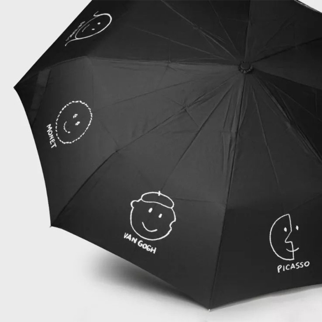 美国 MoMA 艺术史折叠伞 History Of Art Umbrella 美式童趣折伞 - 雨伞/雨衣 - 其他材质 