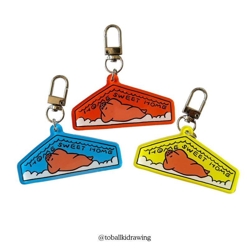 \ HOME SWEET HOME / acrylic keychains - 钥匙链/钥匙包 - 压克力 多色