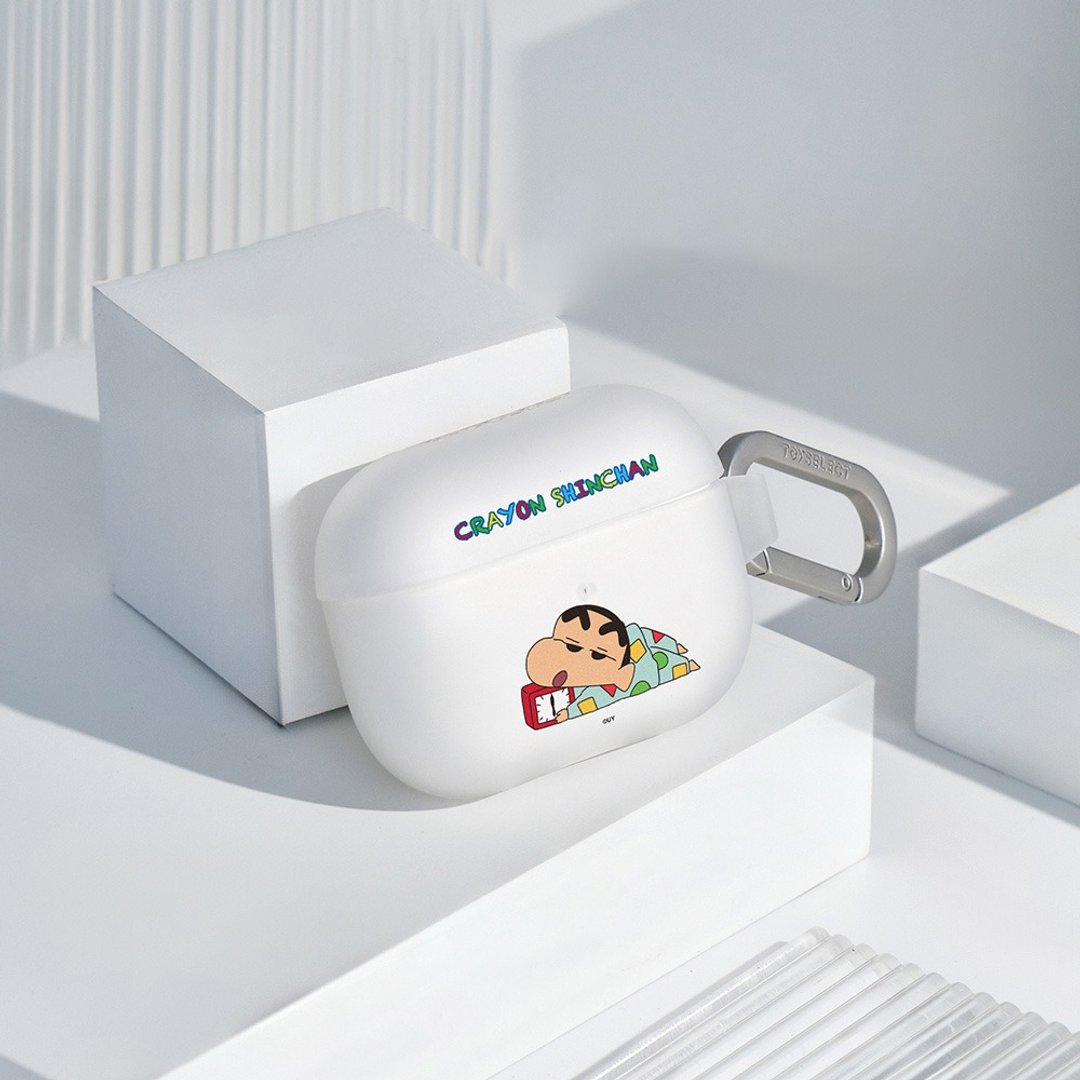 蜡笔小新睡衣赖床强悍防摔 AirPods 保护套 - 耳机收纳 - 塑料 多色