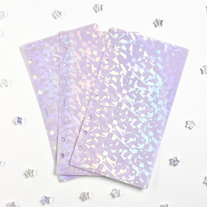 Kirakira Lifter Lite紫超值装 3 件装（圣经尺寸） - 笔记本/手帐 - 塑料 紫色