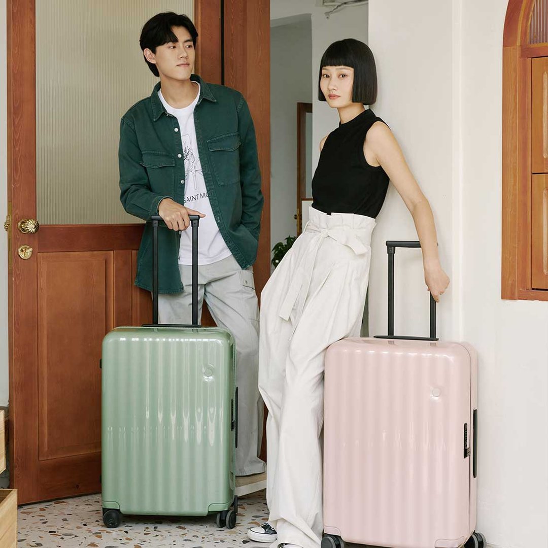 ITO 桃粉 GLASSIC WAVE ITO经典系列行李箱登机箱 - 行李箱/行李箱保护套 - 其他材质 粉红色