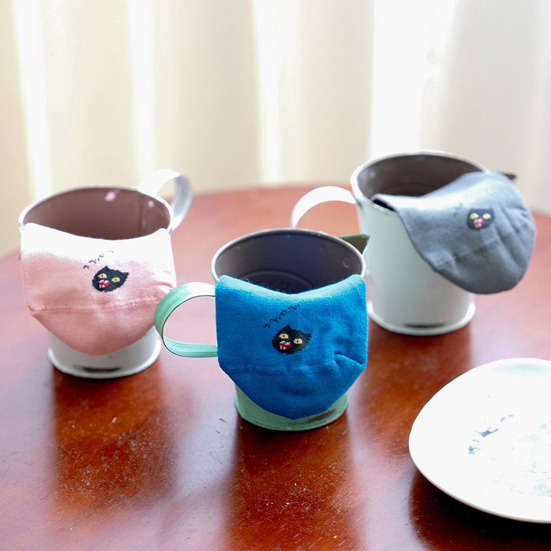 【猫派 つべこべ 真难伺候】公主粉-船型-S-除臭/两点金加厚 - 袜子 - 棉．麻 