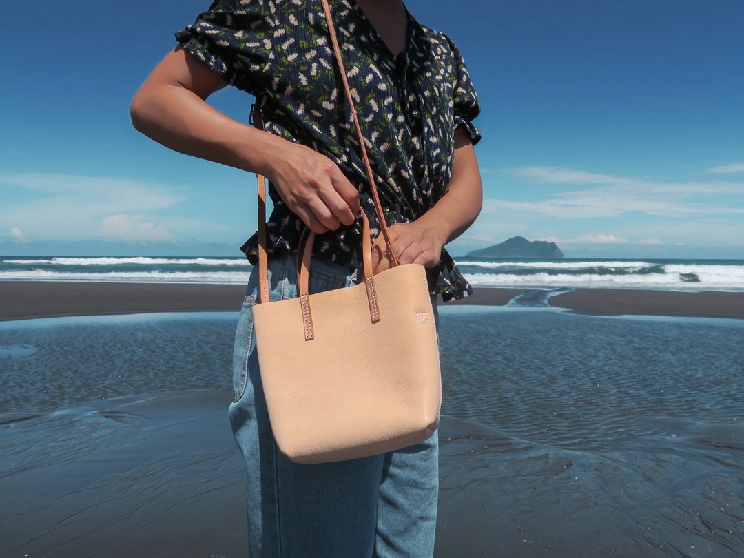 2Way Tote 两用托特包 | mini - 侧背包/斜挎包 - 真皮 