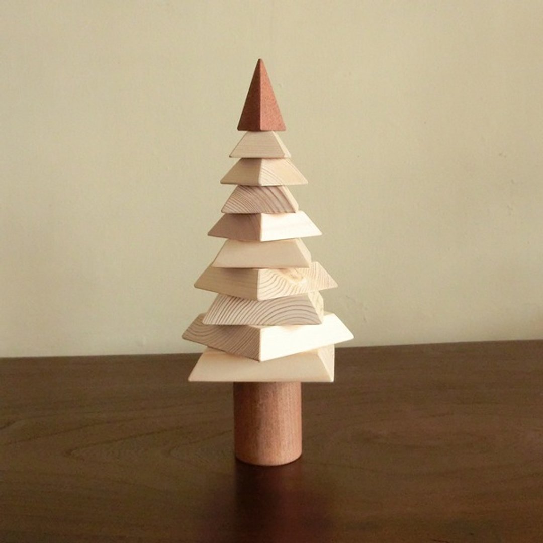 tree (M) objet / wood - 摆饰 - 木头 