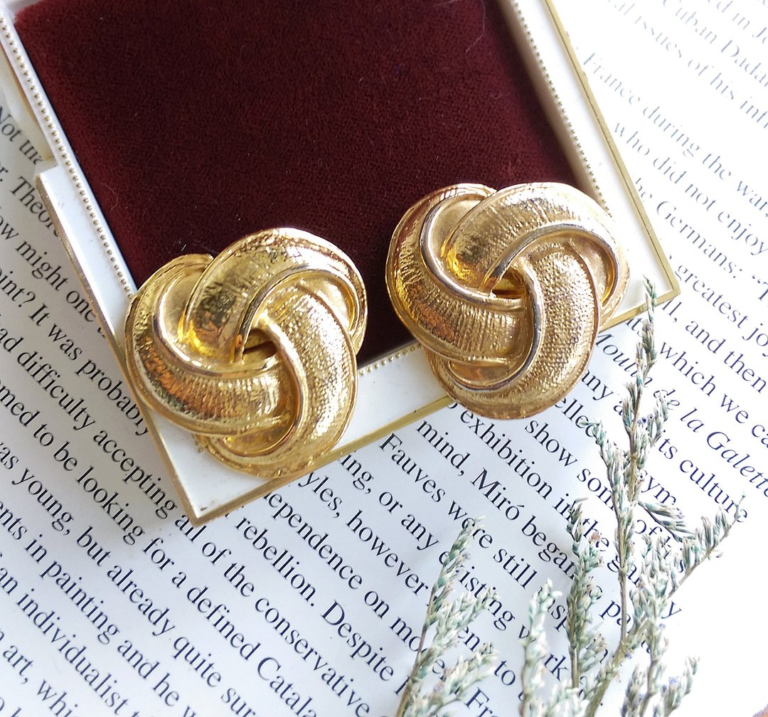 【西洋古董饰品 】金色调 典雅摩登 鞋夹 shoe clips - 其他 - 其他金属 金色