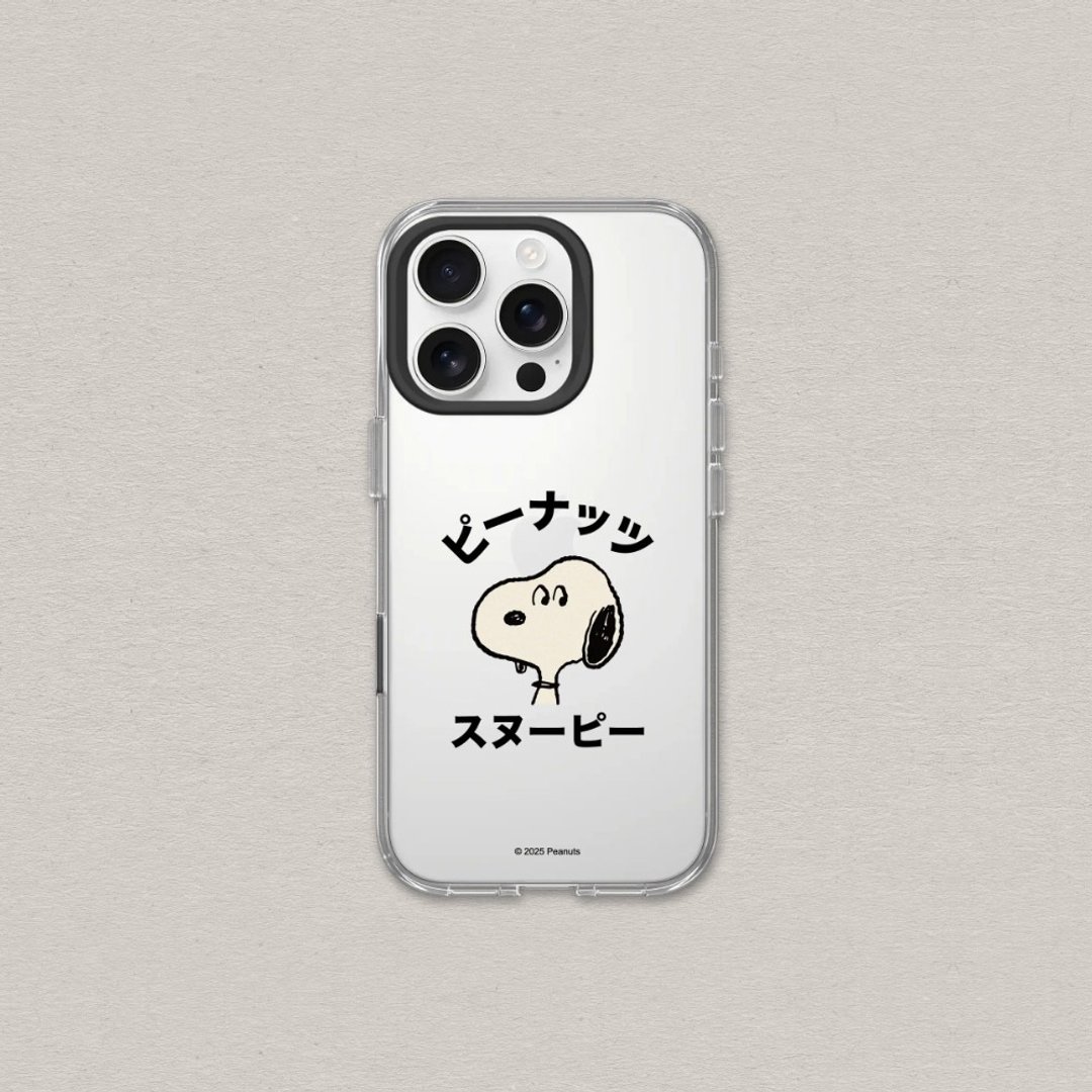 Clear透明防摔手机壳∣Snoopy史努比/大头 for iPhone - 手机壳/手机套 - 塑料 透明
