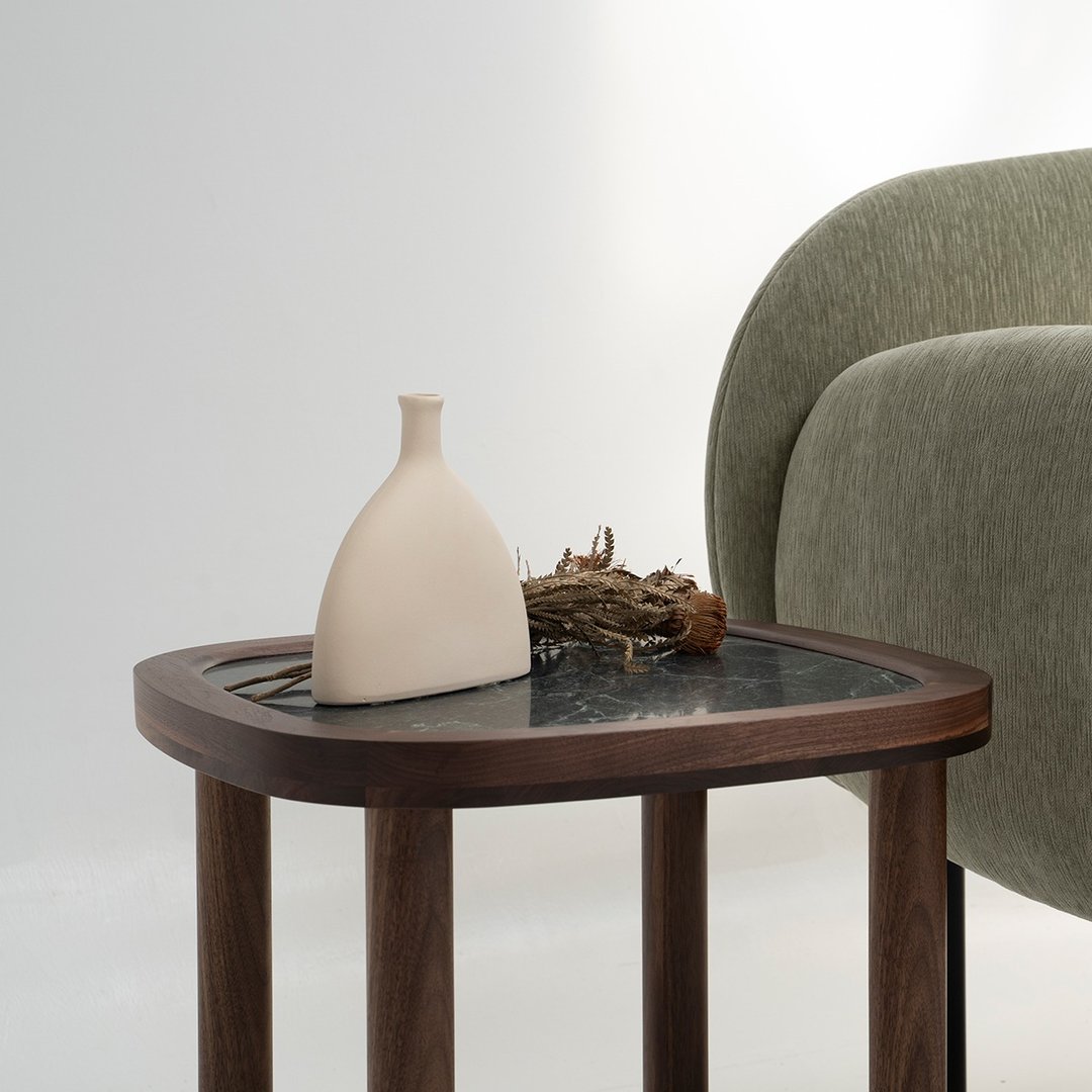 经典边桌 Classic Side Table - 其他家具 - 木头 咖啡色