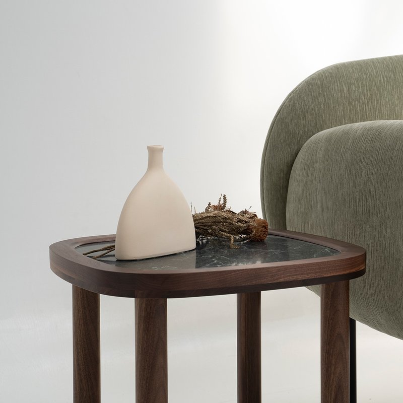 经典边桌 Classic Side Table - 其他家具 - 木头 咖啡色