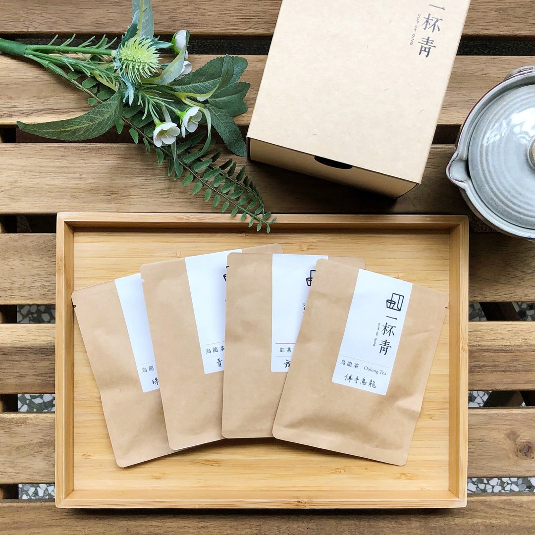 经典纯韵手工茶包8入(佛手乌龙/青心乌龙/舞鹤蜜红/珠露金萱) - 茶 - 纸 