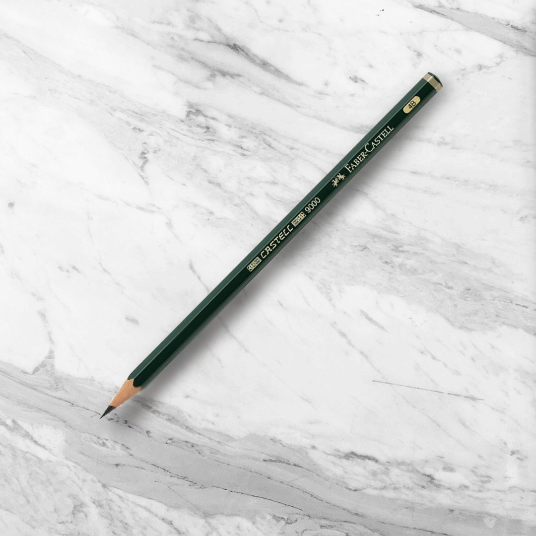 Faber-Castell 顶级素描绘图9000铅笔4B/打(原厂正货) - 其他 - 其他材质 黑色