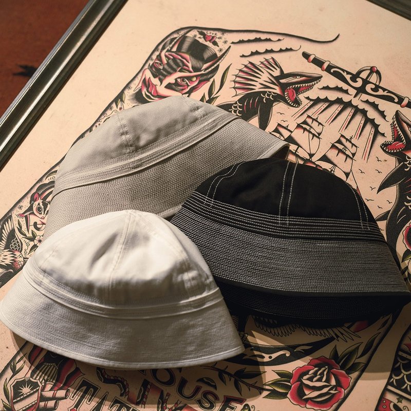 USN Sailor Hat - 帽子 - 棉．麻 