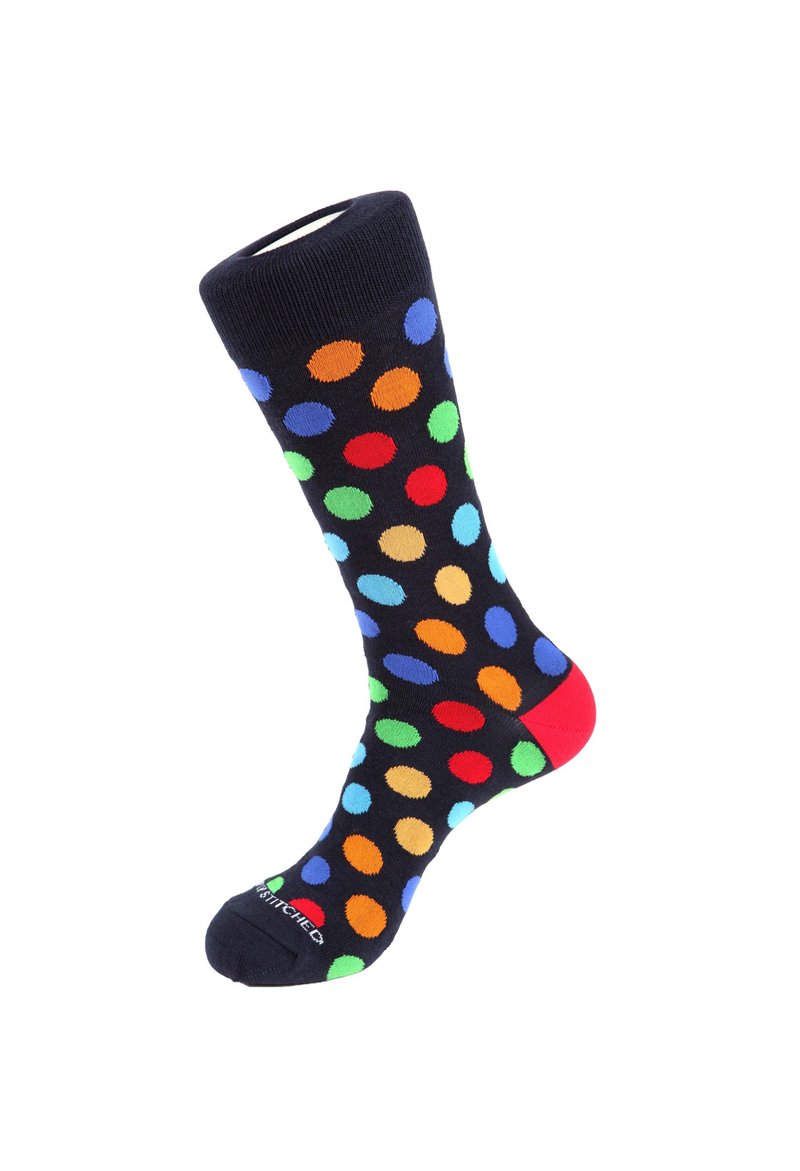 Color Dot Socks 彩色点点袜子 by Unsimply Stitched - 袜子 - 棉．麻 