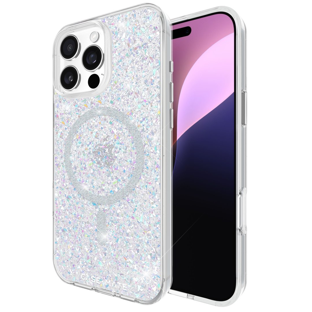 iPhone 16 Pro Max Twinkle - Disco手机壳 Iridescent MagSafe版 - 手机壳/手机套 - 其他材质 银色