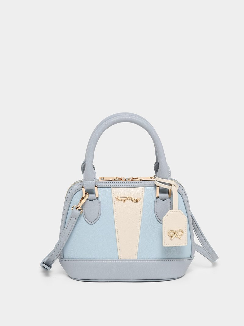 吊饰造型手提包 - 侧背包/斜挎包 - 其他材质 蓝色